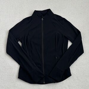 Athleta Full Zip Jacket Black Size Small